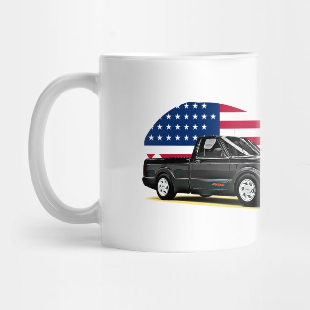 GMC Syclone USA Print by Auto-Prints